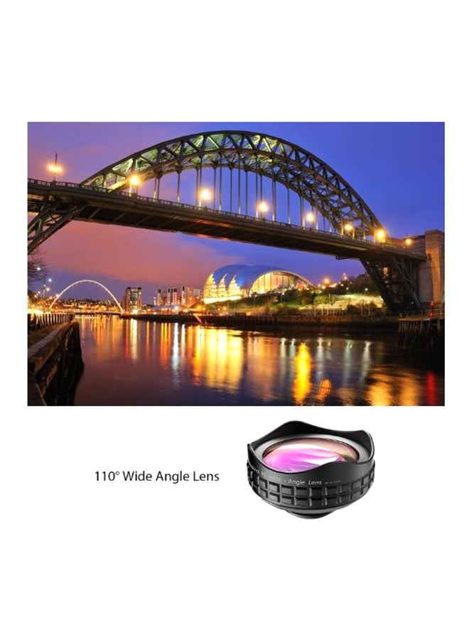 Aukey Optic Pro Lens 110 degree Wide Angle Clip-on Cell Phone Camera Black  - Image 5
