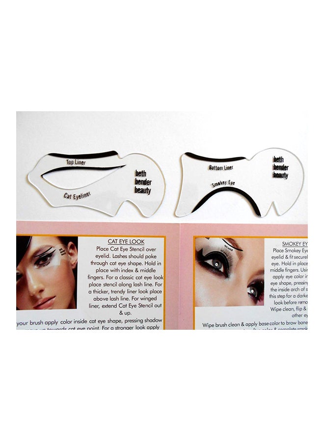 Cat Eyeliner And Smoky Eye Stencil Kit Black - v1580272863/N11798250A_2