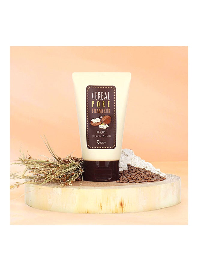 Cereal Pore Foam Cleansing And Scrub 100ml