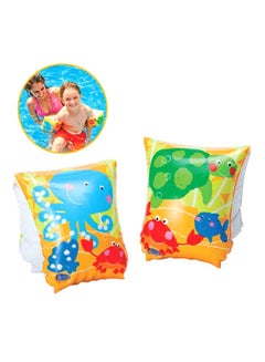 INTEX Pair Of Inflatable Swimming Arm Band Assorted 23 x 15cm 