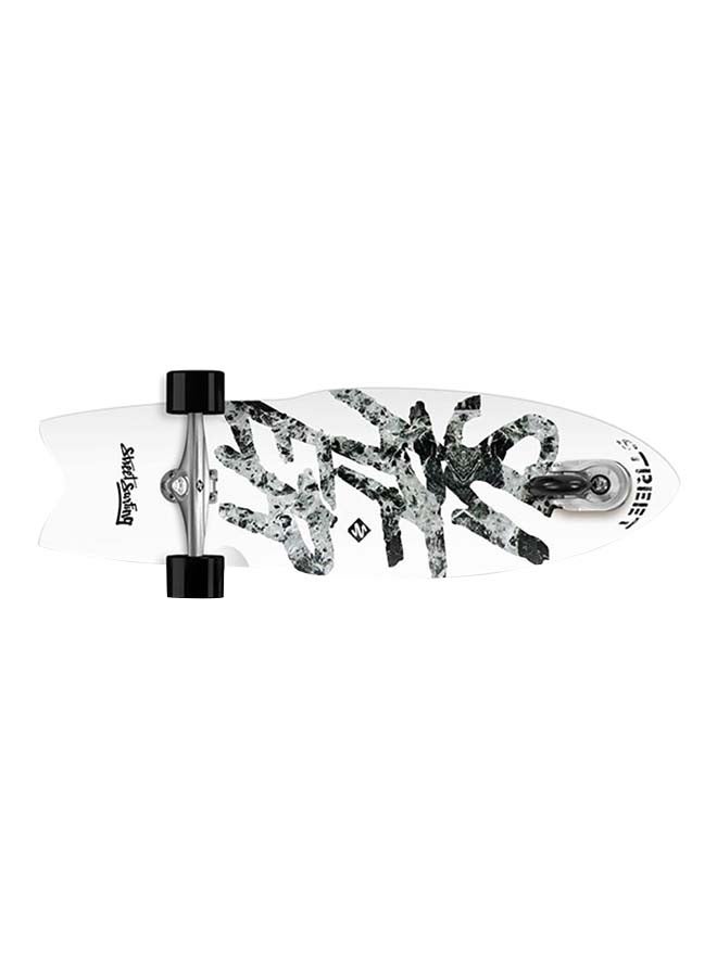 Street Surfing Shark Attack Longboard 30inch - Image 1