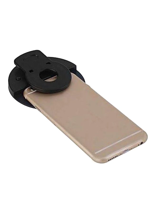 Generic SG-11 Mini Rechargeable Phone LED Selfie Lamp Ring Light Black/Grey  - Image 2