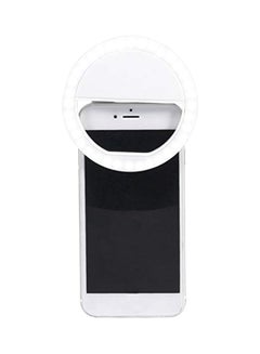Generic SG-11 Mini Rechargeable Phone LED Selfie Lamp Ring Light White  - Image 5
