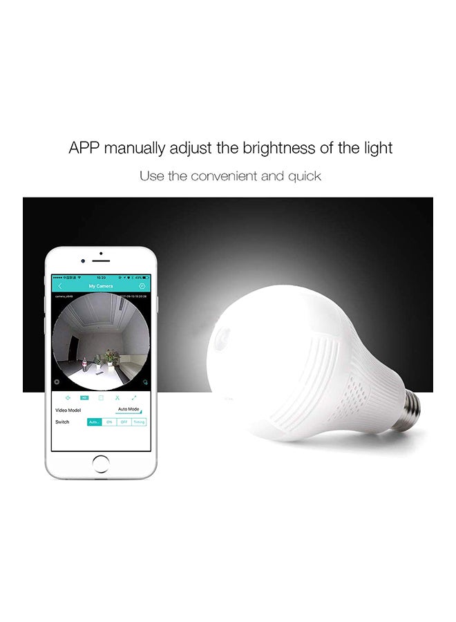 Wi-Fi Wireless 3MP Fisheye Lens IP Security Surveillance Camera