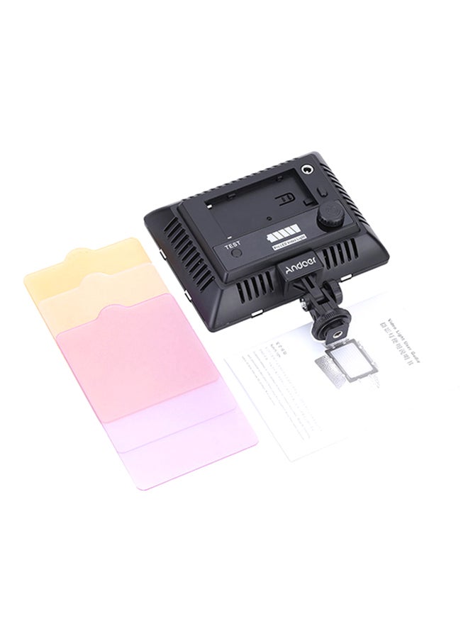 ANDOER LED Video Photography Light Lamp Panel Black  - Image 4