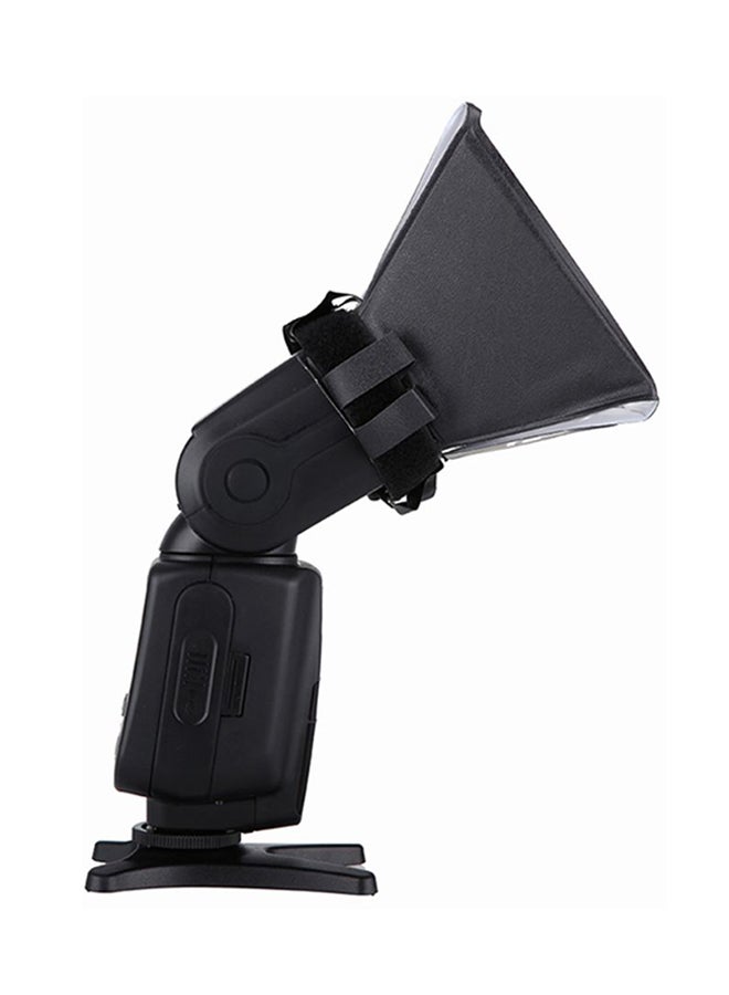 docooler - Portable Flash Diffuser Mini Softbox Kit Black - Image 1