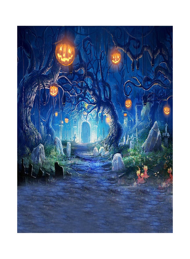 ANDOER Pumpkin Pattern Studio Background Multicolour - Image 2