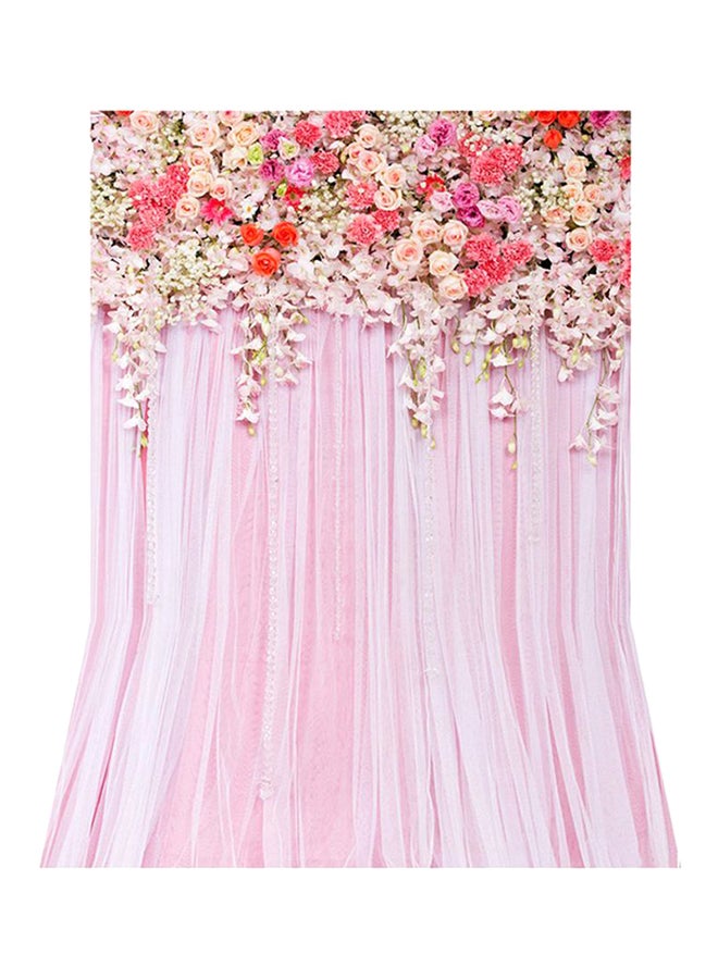 ANDOER Flower Photography Wedding Backdrop Background Multicolour  - Image 3