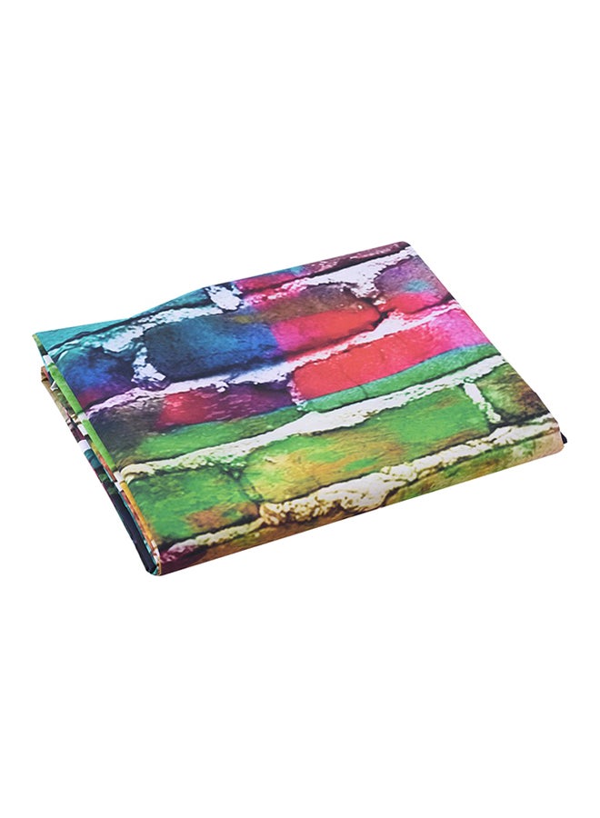 ANDOER - Doodle Scribble Brick Wall Pattern Studio Background Multicolour - Image 1