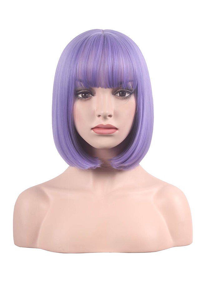 Short Synthetic Cosplay Wig Purple - v1580273105/N24327534A_2