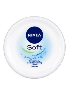 Nivea Soft Moisturizing Cream, Refreshingly Soft, Jar 200ml  - Image 3