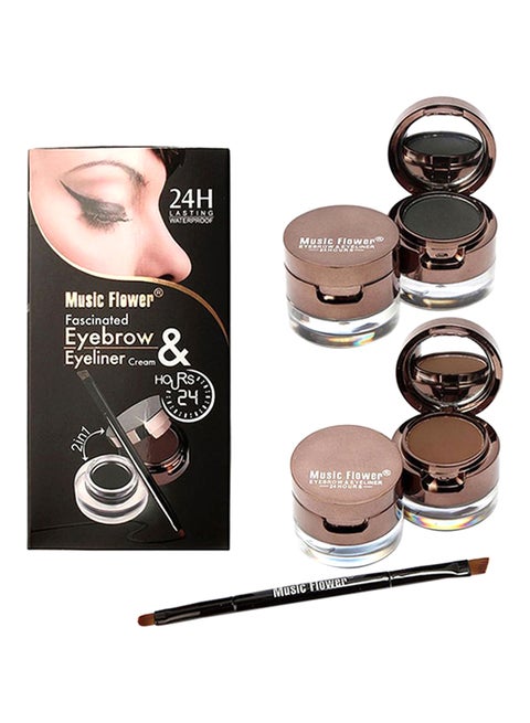 Fascinated Eyebrow and Eyeliner Cream Multi Color