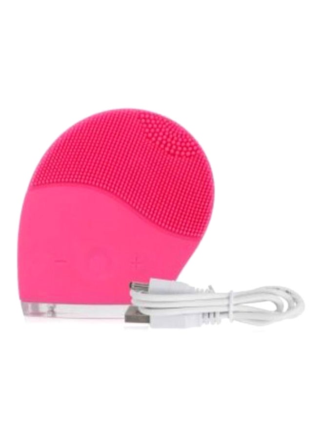 Silicone Face Cleanser And Massager Pink - Image 2