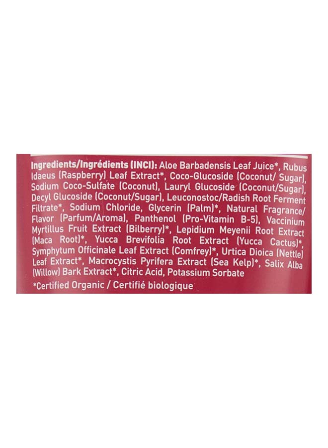 شامبو بتوت العليق الأحمر العضوي - Image 4