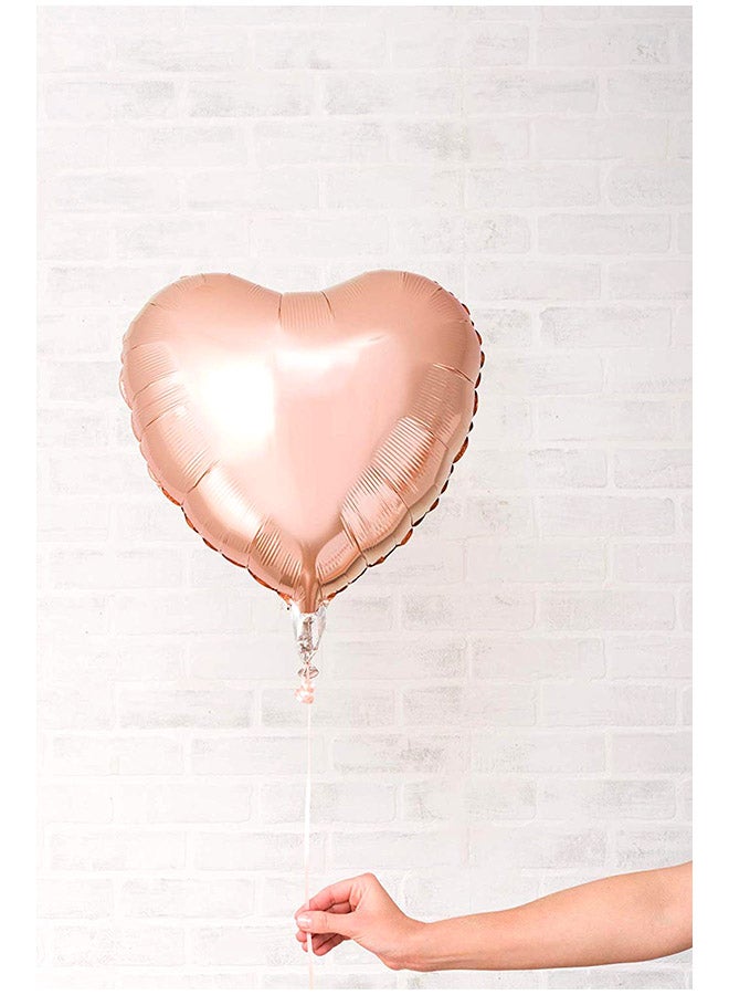 كوالاتكس بالون من القصدير على شكل قلب للحفلات 18بوصة - Image 2