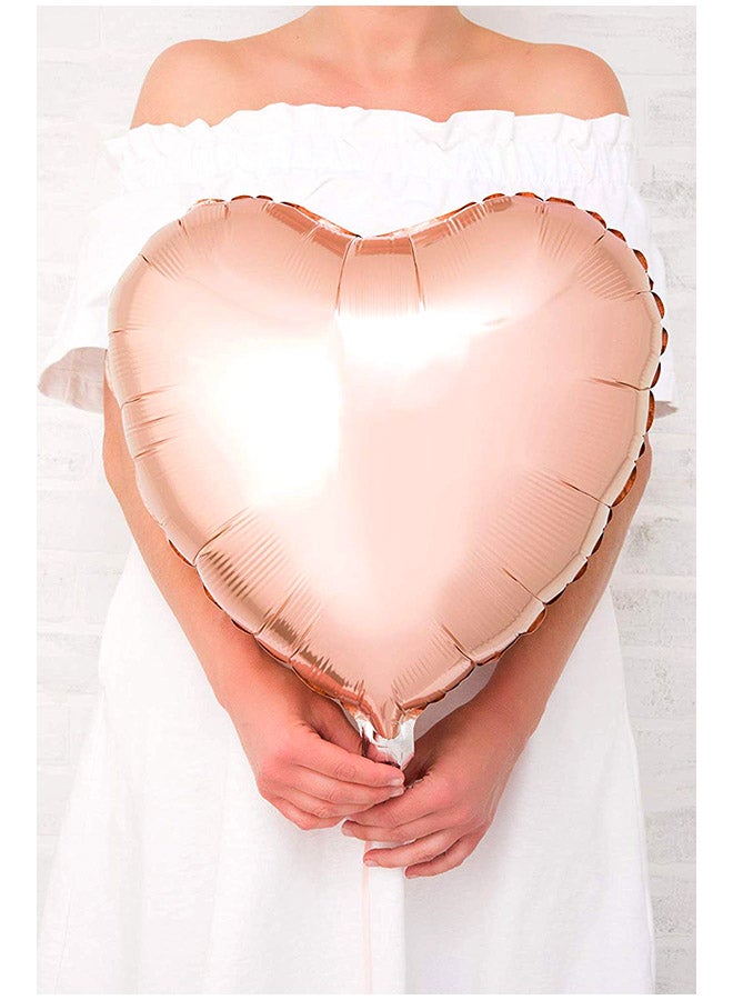 كوالاتكس بالون من القصدير على شكل قلب للحفلات 18بوصة - Image 3