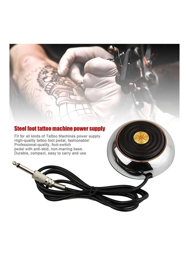 Tattoo Machine Foot Pedal Black/White - Image 3