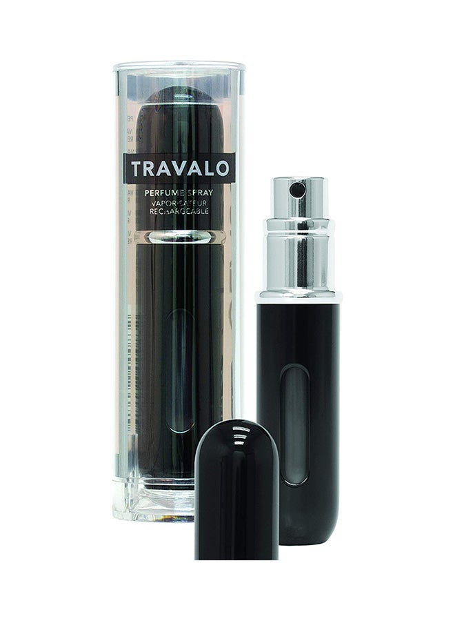 Travalo Classic HD Atomiser Spray Bottle Black/Silver - Image 2