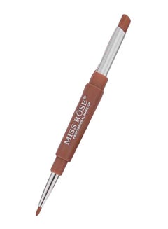 Miss Rose 2-In-1 Waterproof Long Lasting Matte Lipstick With Lip Liner 40 Brown  - Image 1