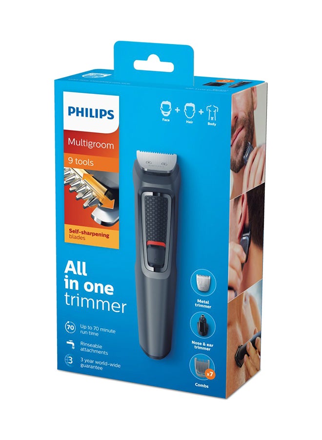 Philips Series 3000 Multigroom Trimmer Black/Grey Black  - Image 3