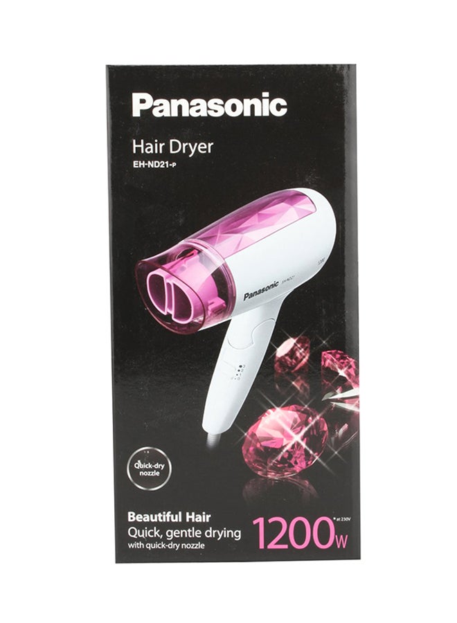 Hair Dryer White/Purple