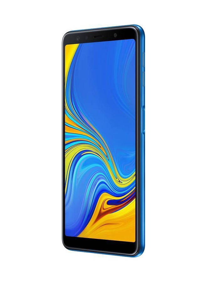 Samsung - Renewed - Galaxy A7 (2018) Dual SIM Blue 4GB RAM 128GB 4G LTE - Image 1