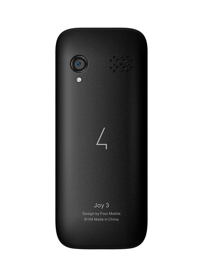 FOUR - Renewed - JOY 3 B104 Dual SIM Black 32MB 2G - Image 1