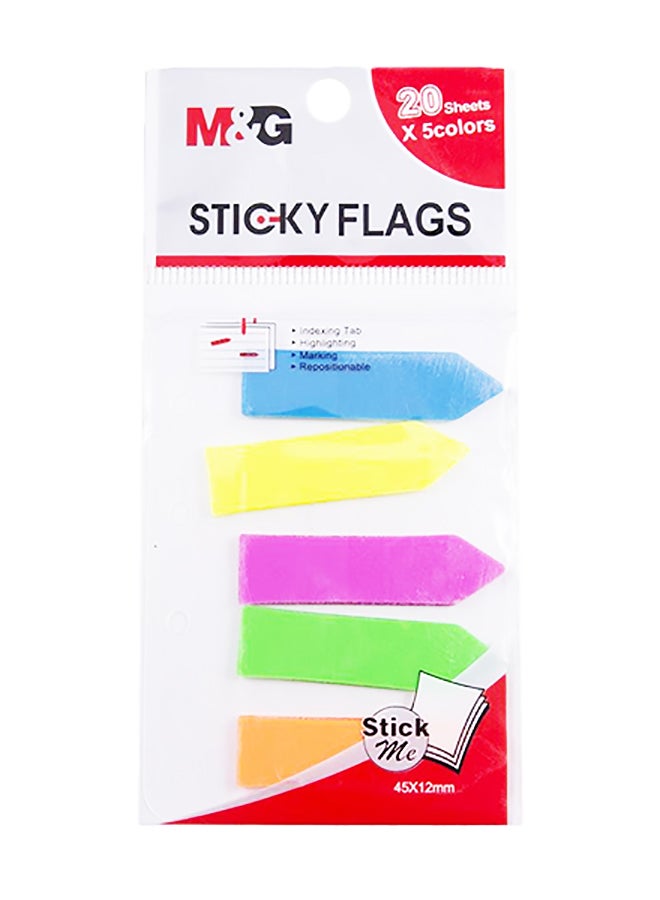 Generic - 20-Sheets Sticky Flags Multicolour - Image 1