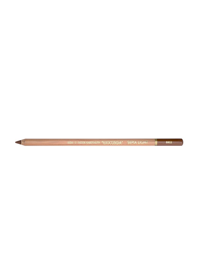 Generic Coloured Charcoal Pencil Brown