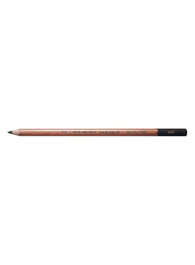 Generic Coloured Charcoal Pencil Brown