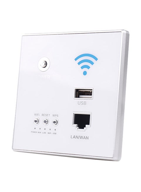 AP Relay Intelligent Wireless Wifi Repeater Extender White