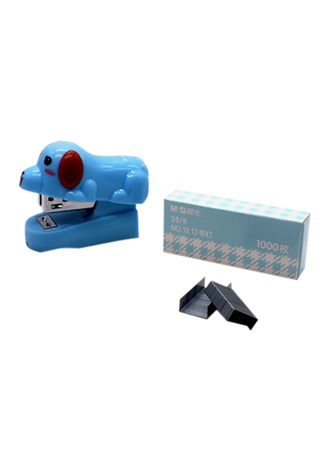 M&G Mini Cute Stapler Blue