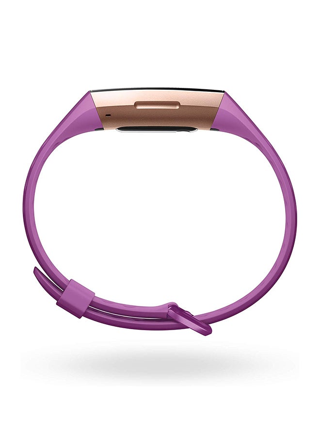 Fitbit Charge 3 Advanced Health And Fitness Tracker Berry/Rose Gold  - Image 4