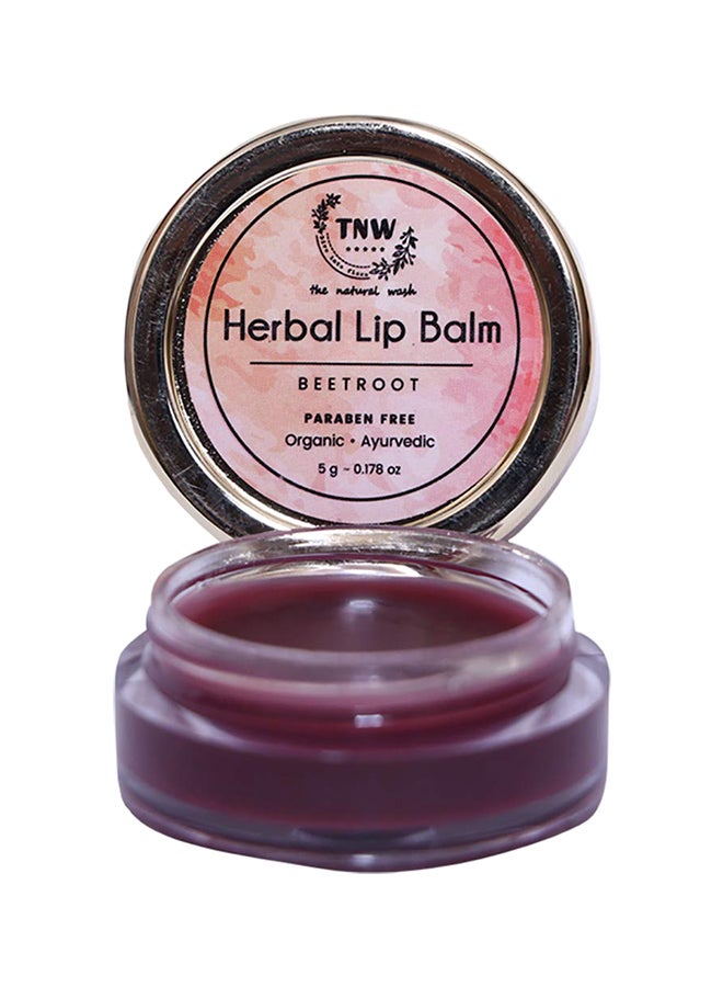 TNW Beetroot Herbal Lip Balm 5grams - Image 1