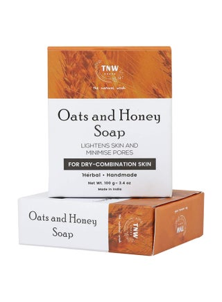 Natural Handmade Oats And Honey Bath Soap 100grams - v1580291203/N33368837A_1