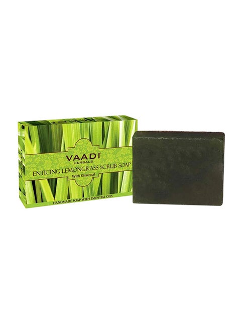 Enticing Lemongrass Scrub Soap 75grams