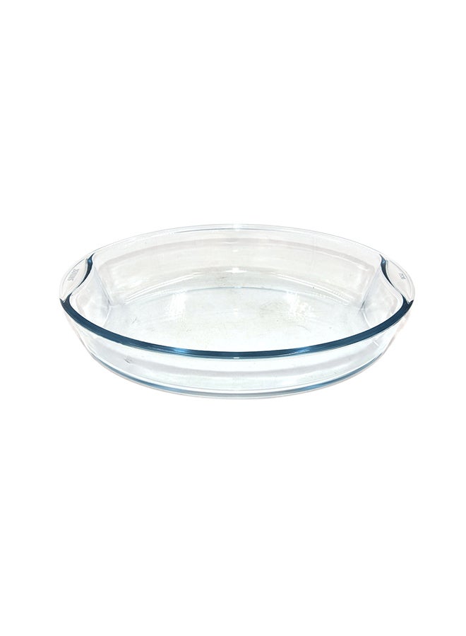 SIMAX Oval Baking Dish 2.5 Litre Clear 27X33X8centimeter