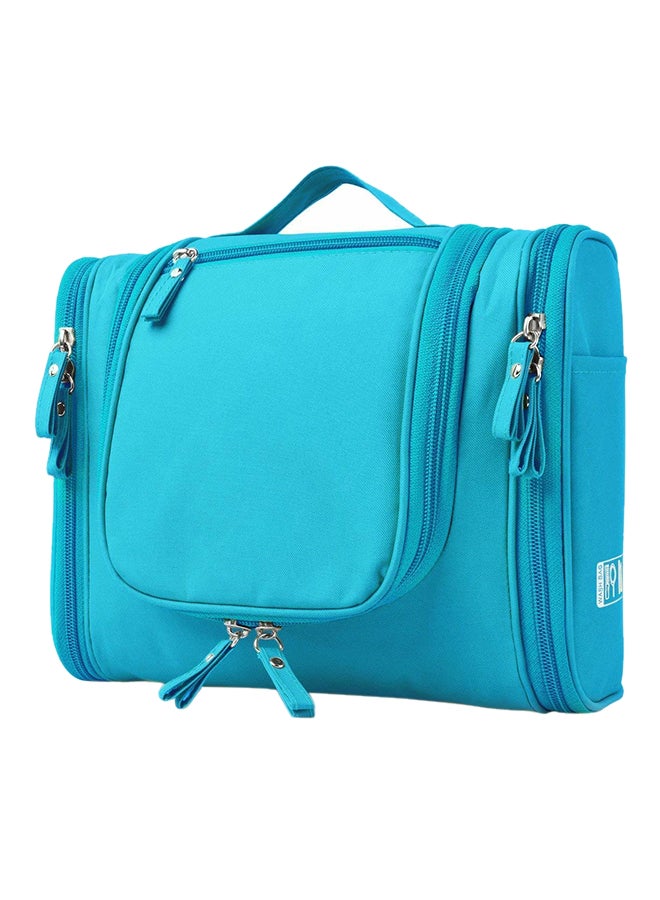 HOKEEPER Waterproof Hanging Toiletry Bag Blue