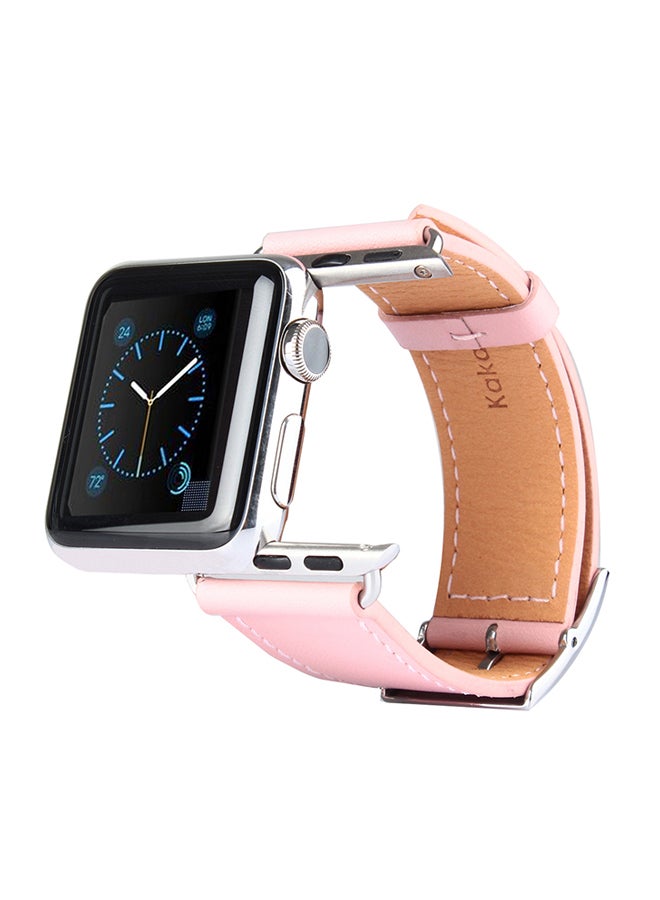 KAKAPI - Replacement Band for Apple Watch 38mm Pink - Image 1