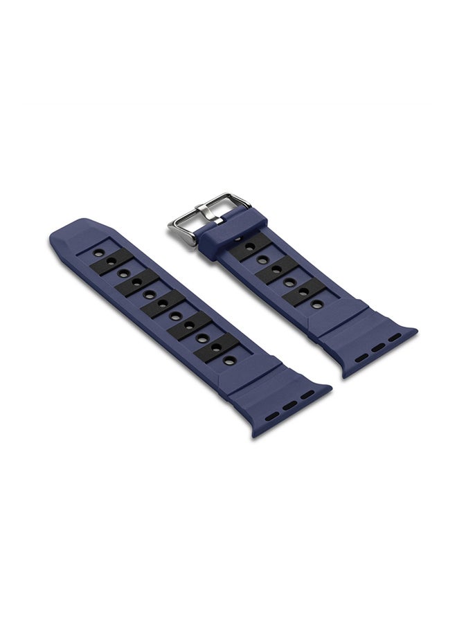 Replacement Band for Apple Watch Series 3 / 2 / 1 38mm Blue/Black