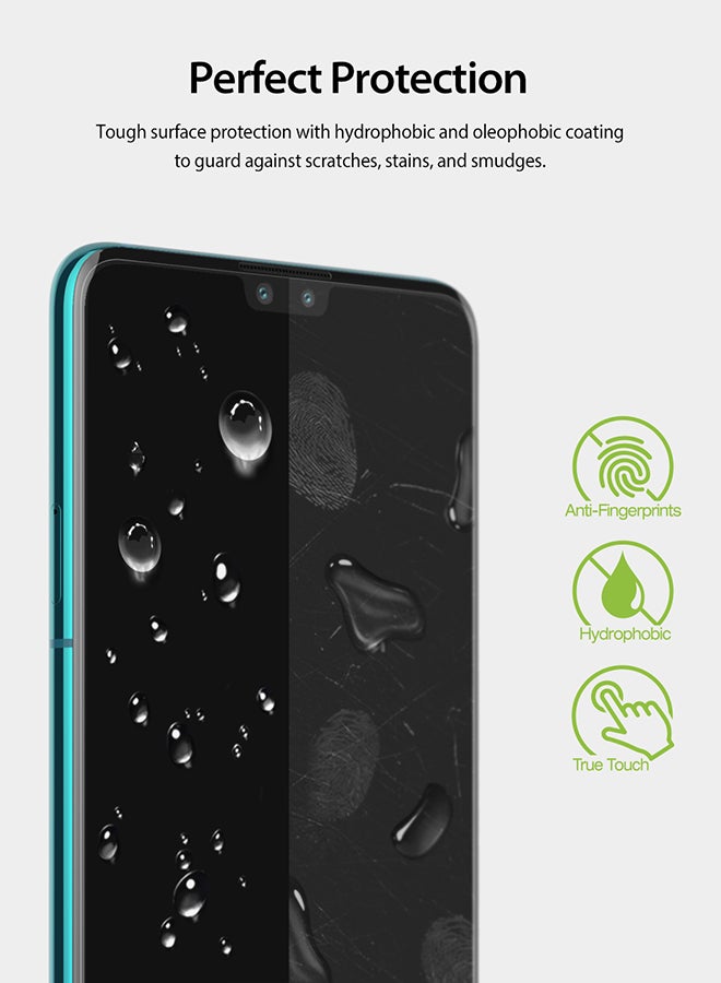 Ringke 2-Piece Tempered Glass Screen Protector For Huawei Mate 30 Clear - Image 3