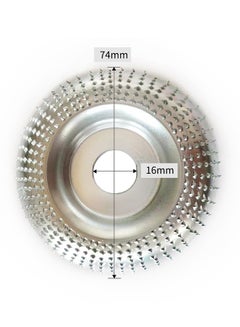 Generic 2-Piece  Wood Grinding Wheel Silver 10*5*10cm  - Image 2