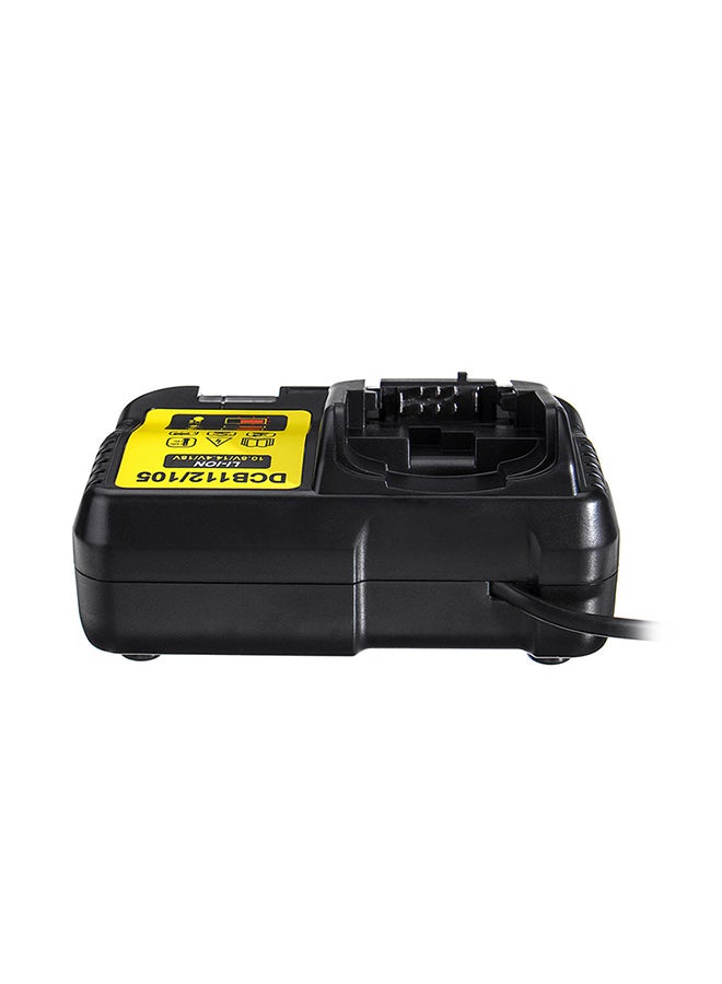 DCB112 Replacement Li-Ion Battery Charger For Dewalt 12V 14.4V 18V Lithium Cells Multicolour 18x9x14cm  - Image 1