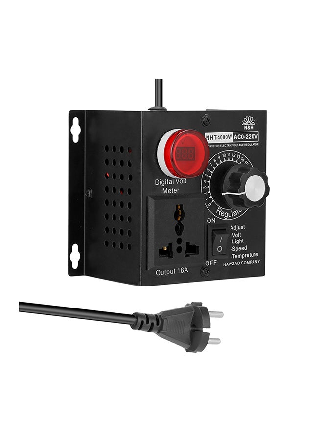 Compact Variable Voltage Controller Multicolour 18x10x12centimeter  - Image 1