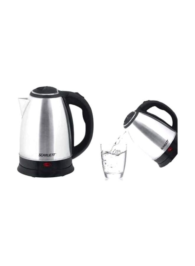 Scarlett - Electric Kettle 2 L SC1818 Silver/Black - Image 1