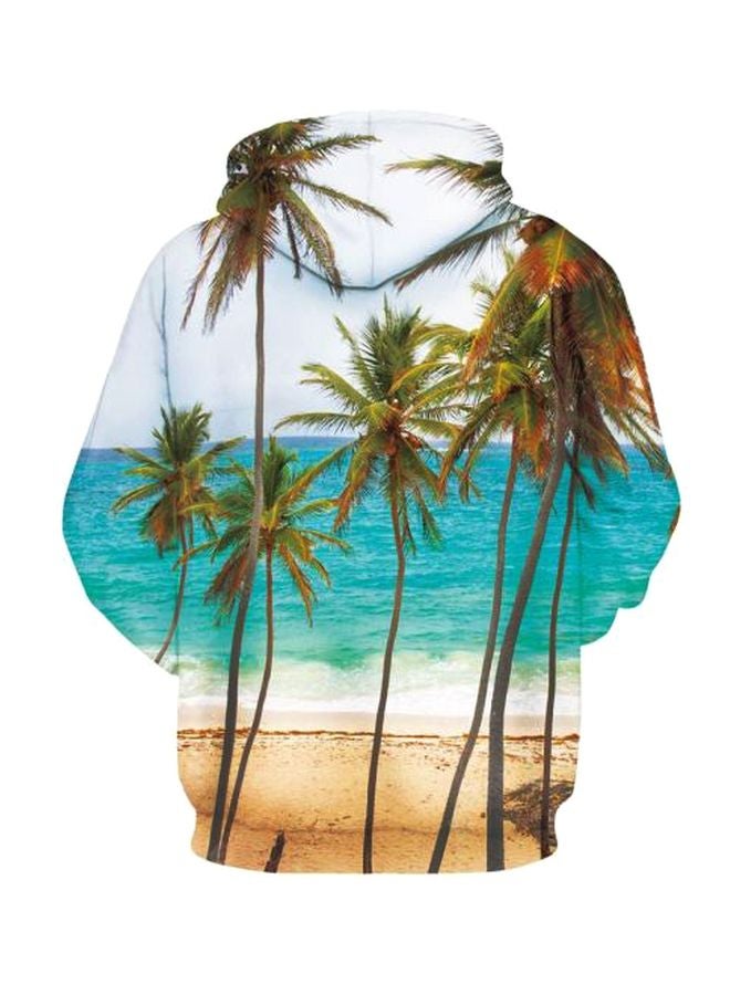 Autumn And Winter  Series Digital Printing Couple Sweatshirt Grey/Beige/Blue  - Image 3