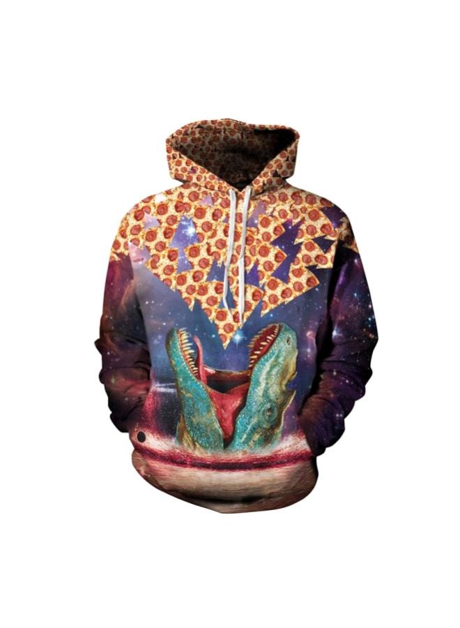 Autumn And Winter  Series Digital Printing  Couple Sweatshirt Green/Yellow/Blue  - Image 1