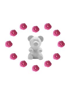Decorative Rose Bear Craft Kit