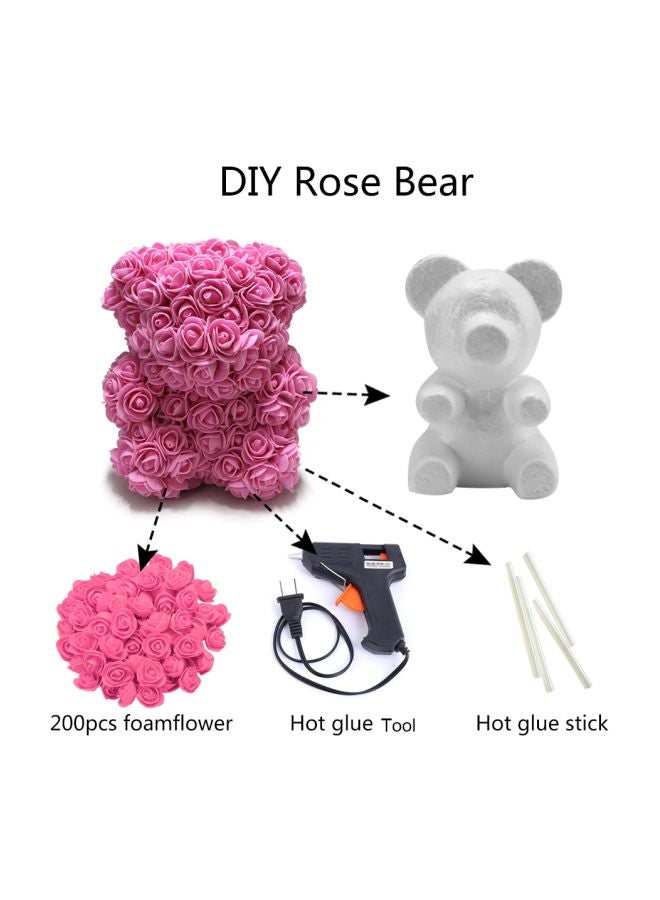 Generic - Decorative Rose Bear Craft Kit - Image 1