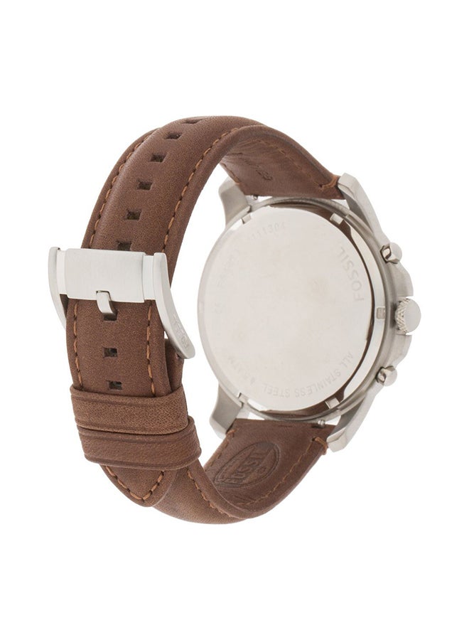 FOSSIL Men's Analog Leather Band Watch Fs4813  - Image 2